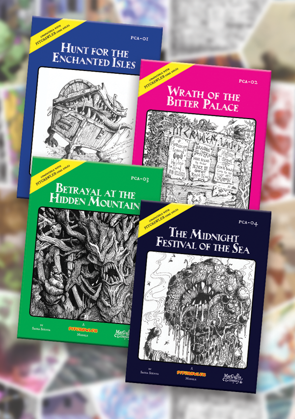 Pitcrawler Adventure Zine Bundle — MacGuffin & Co.